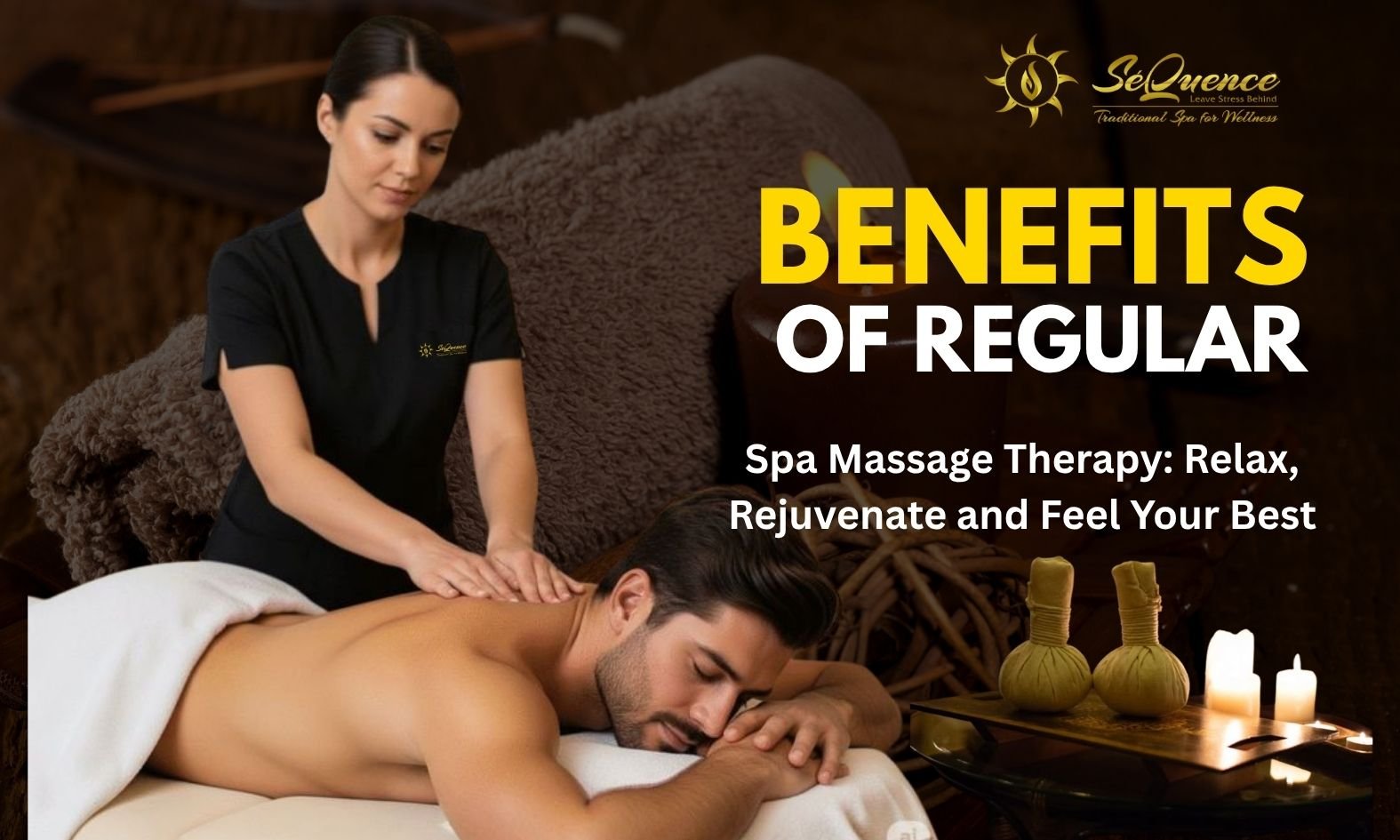 Relaxing spa massage therapy at The SeQuence Traditional Spa For Wellness